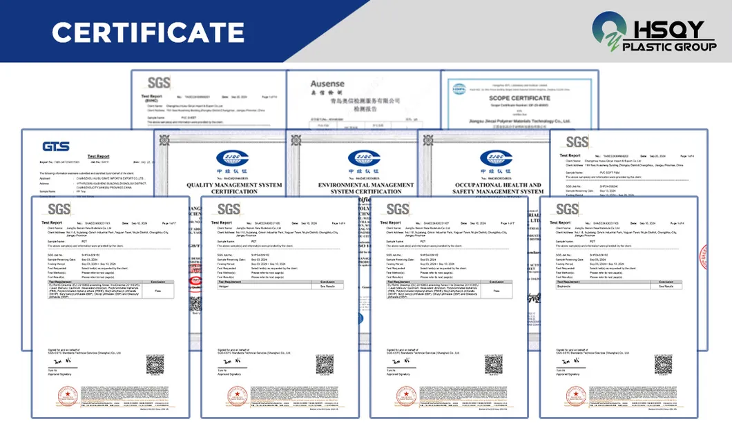Certifications