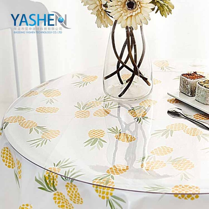 UV Resistant Flexible Film Rolls Transparent PVC Clear Plastic Soft Sheet