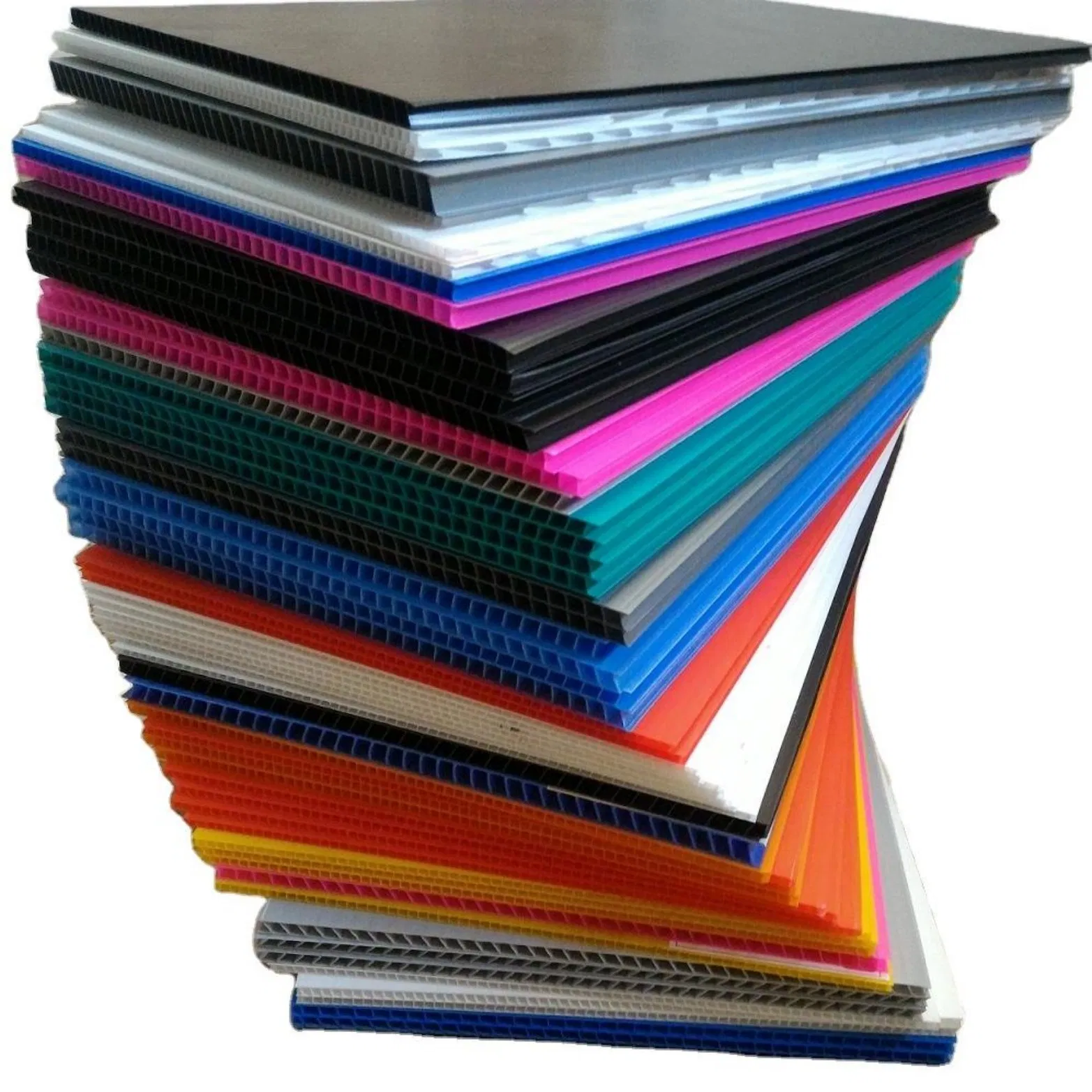 Manufacturer Direct Sale Waterproof PP Corrugated Hollow Board High Quality Polypropylene Hollow Sheet for Pallet Separator