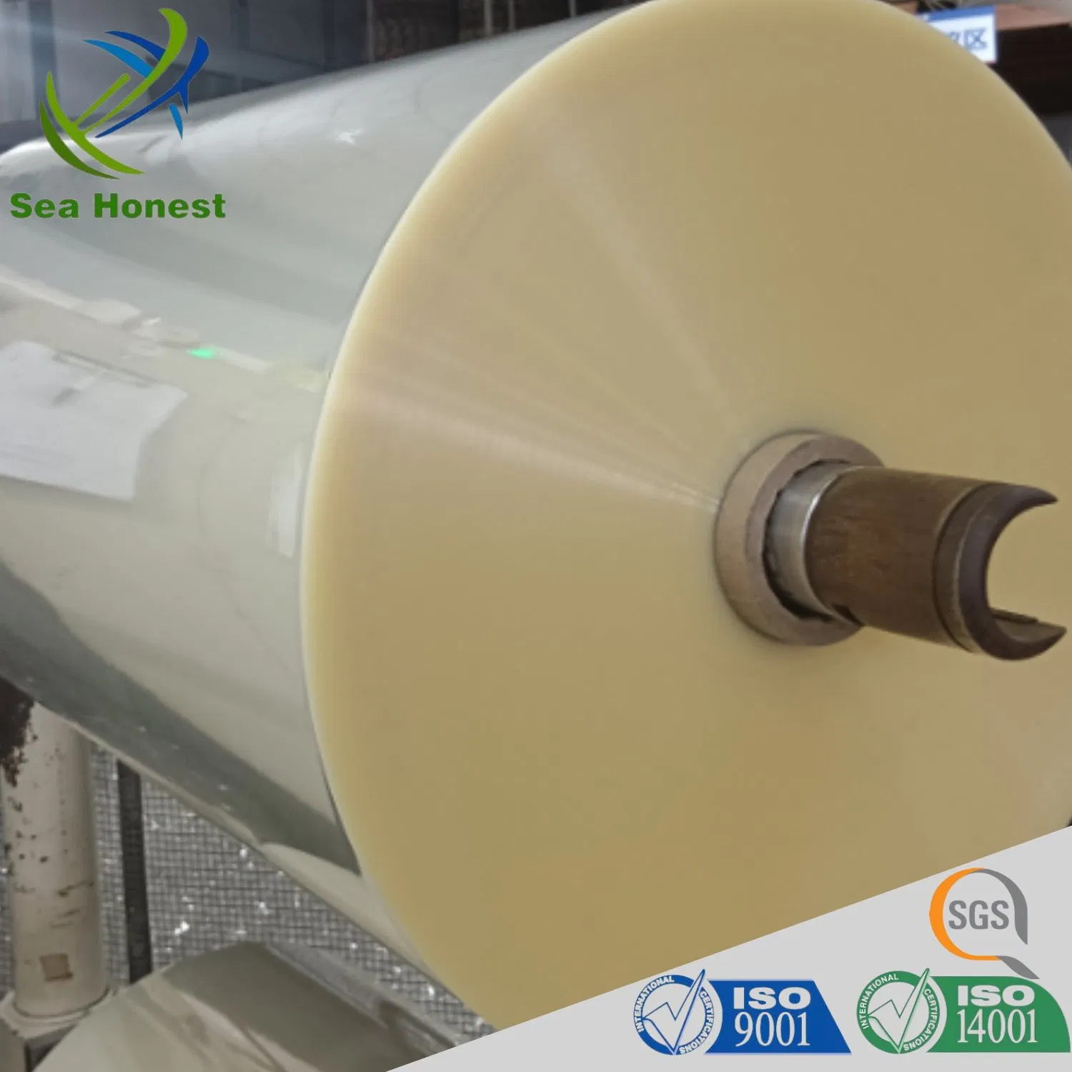 Plastic PVC PETG Heat Shrink Film Roll Clear Shrink Wrap Film for Beverage Bottle Sleeves