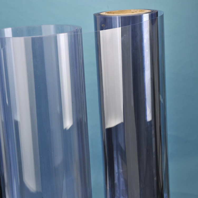 0.25mm White 1500mm Plastic Anti Static Waves Cutting Transparent Pet Sheet Roll