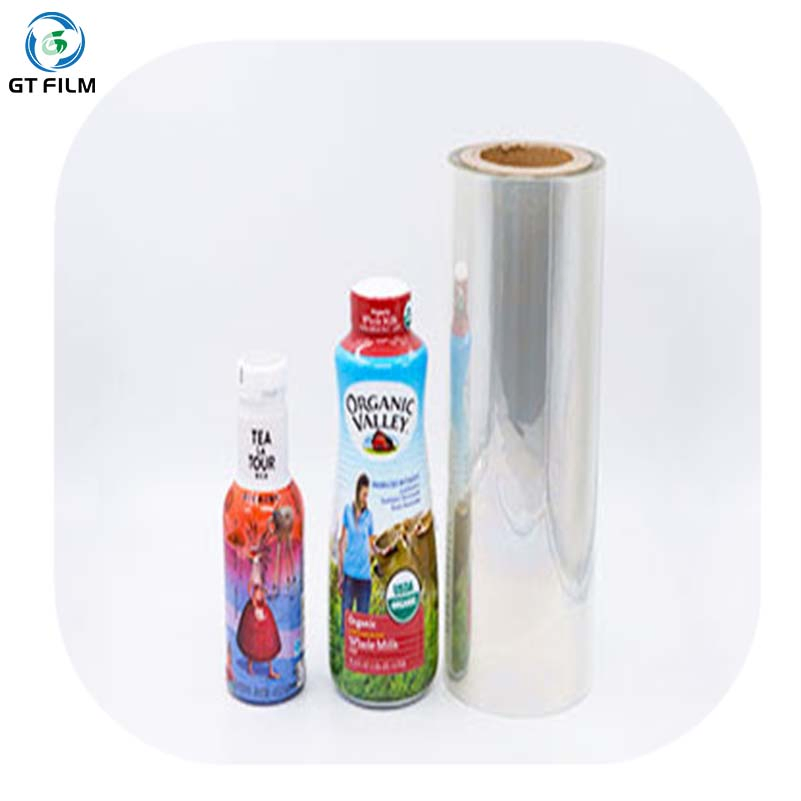 Plastic PETG Heat Shrink Wrap PETG Shrink Film Bottle Label Film