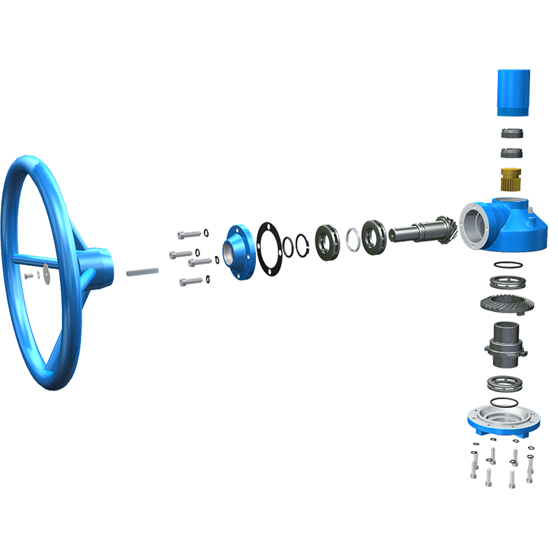 OEM Bevel Gearbox Multi-turn Gear Operator Manufacturer, Manufacturers