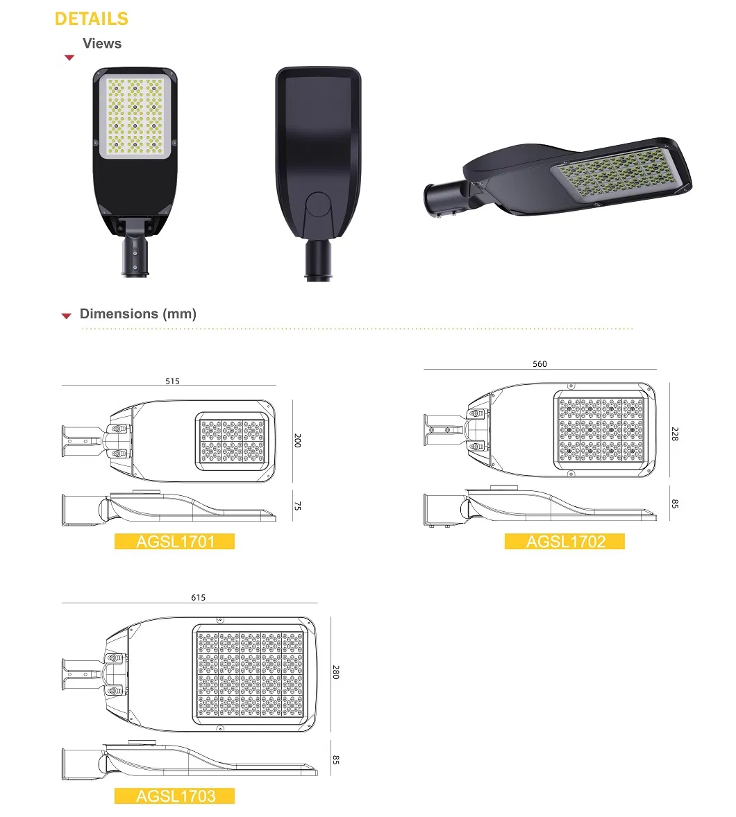 Modular Street Light