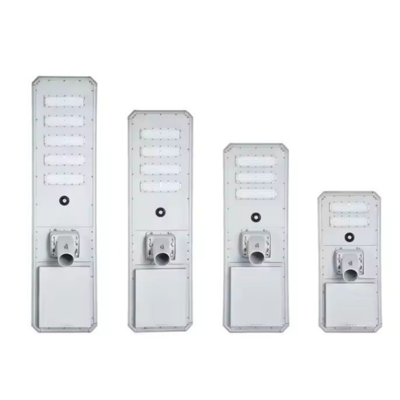 Outdoor IP66 Waterproof All in One Integrated Energy Saving Solar LED Street Light MPPT Solar Lamp for Road