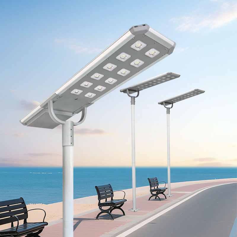 Yihe Hot Sale Die Casting Aluminum Shell Outdoor Good Brightness Solar Street Light with Long Time Lighting