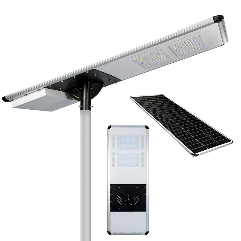 Intelligent Gh-Lka-120W Integrated New Model Solar Street Light for Residential Areas