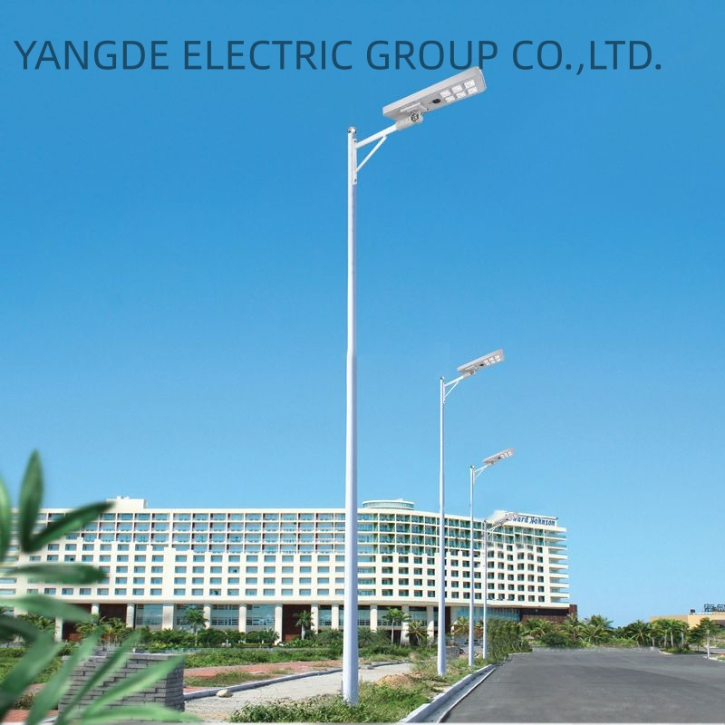 50W Outdoor All in One LED for Garden Solar Powered Street Light