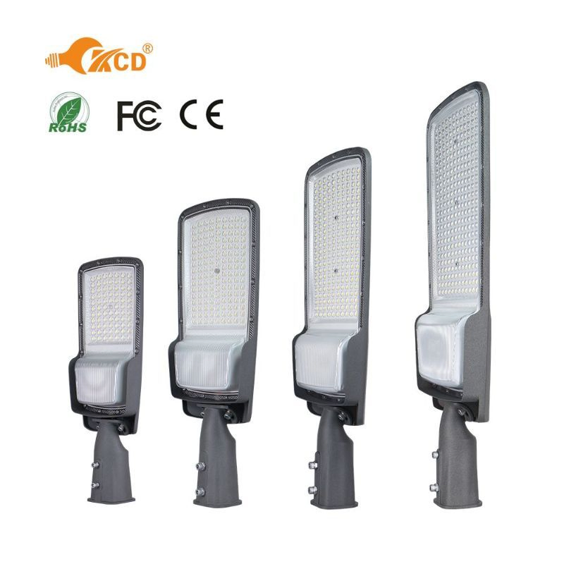 Factory Price 50W 100W 150W 200W Highway Die-Casting Aluminum Housing IP65 LED Street Light Outdoor Lighting Streetlight with 5 Years Warranty
