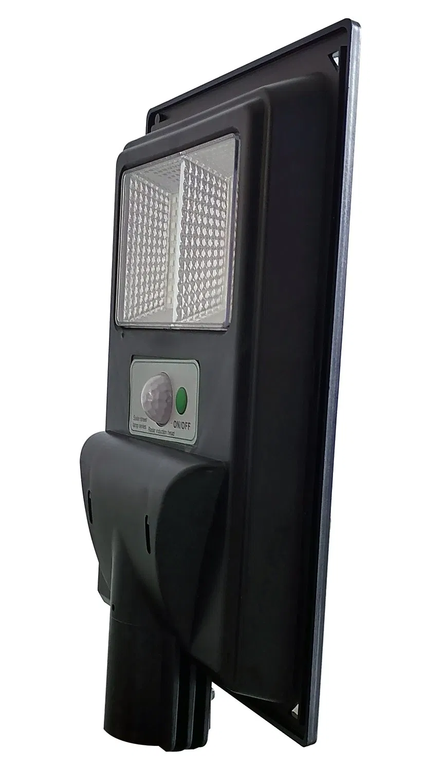 30W All in One Integrated Motion Sensor LED Solar Street Light 4, 800 Lumen for Residential, Landscape, Road, Hotel, Garden