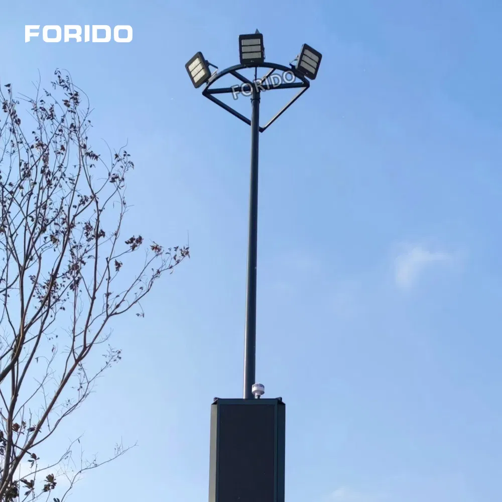 220V Forido Felt Fabric/Wooden Box LED Street Pole High Mast Light with CQC