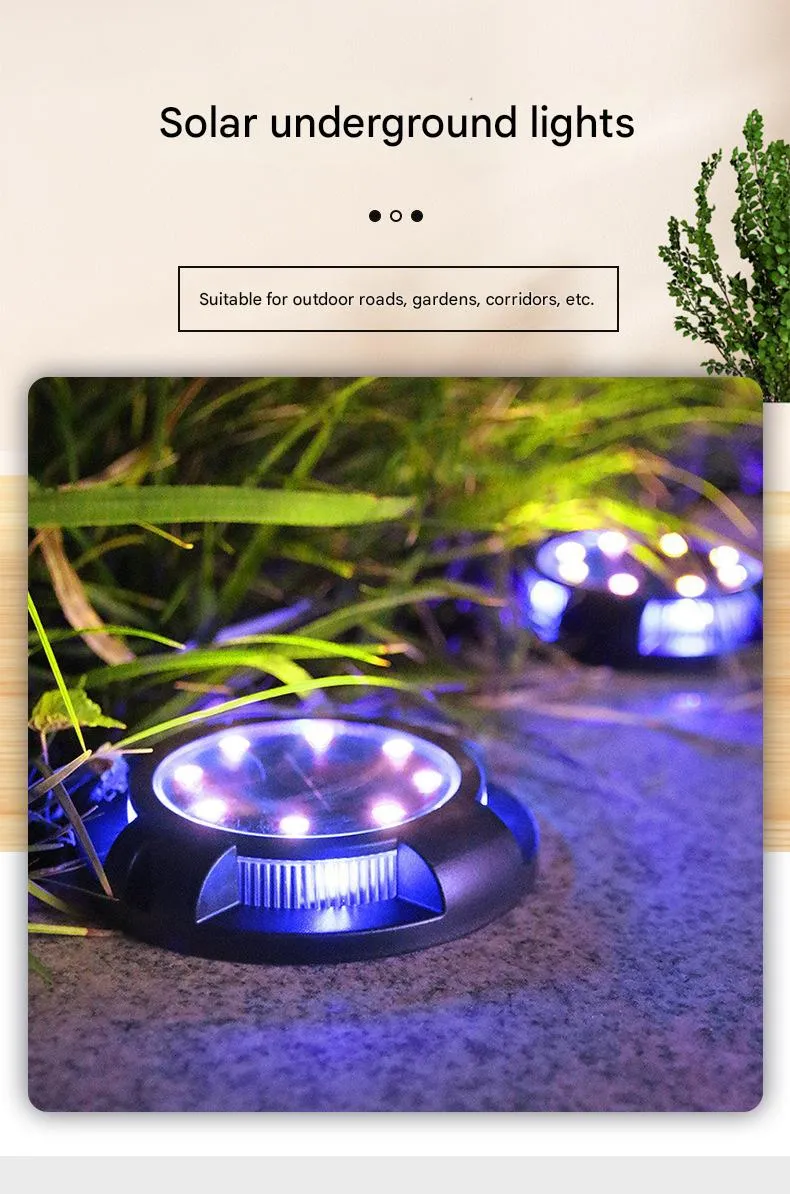 LED Solar Ground Lights