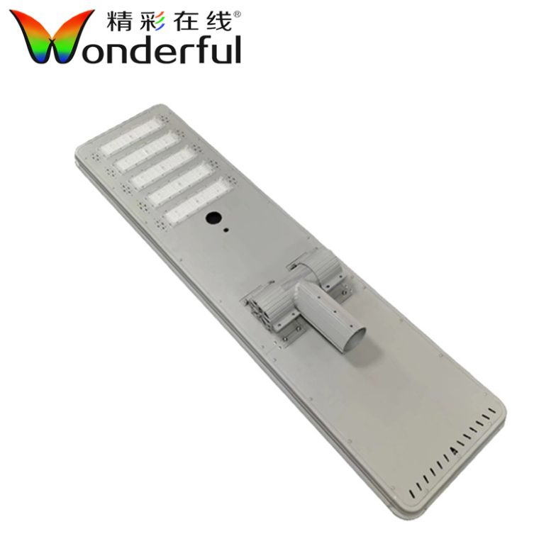 Smart 80W Solar Street Light for Pathway IP65 Mono CE Remote Timing Control