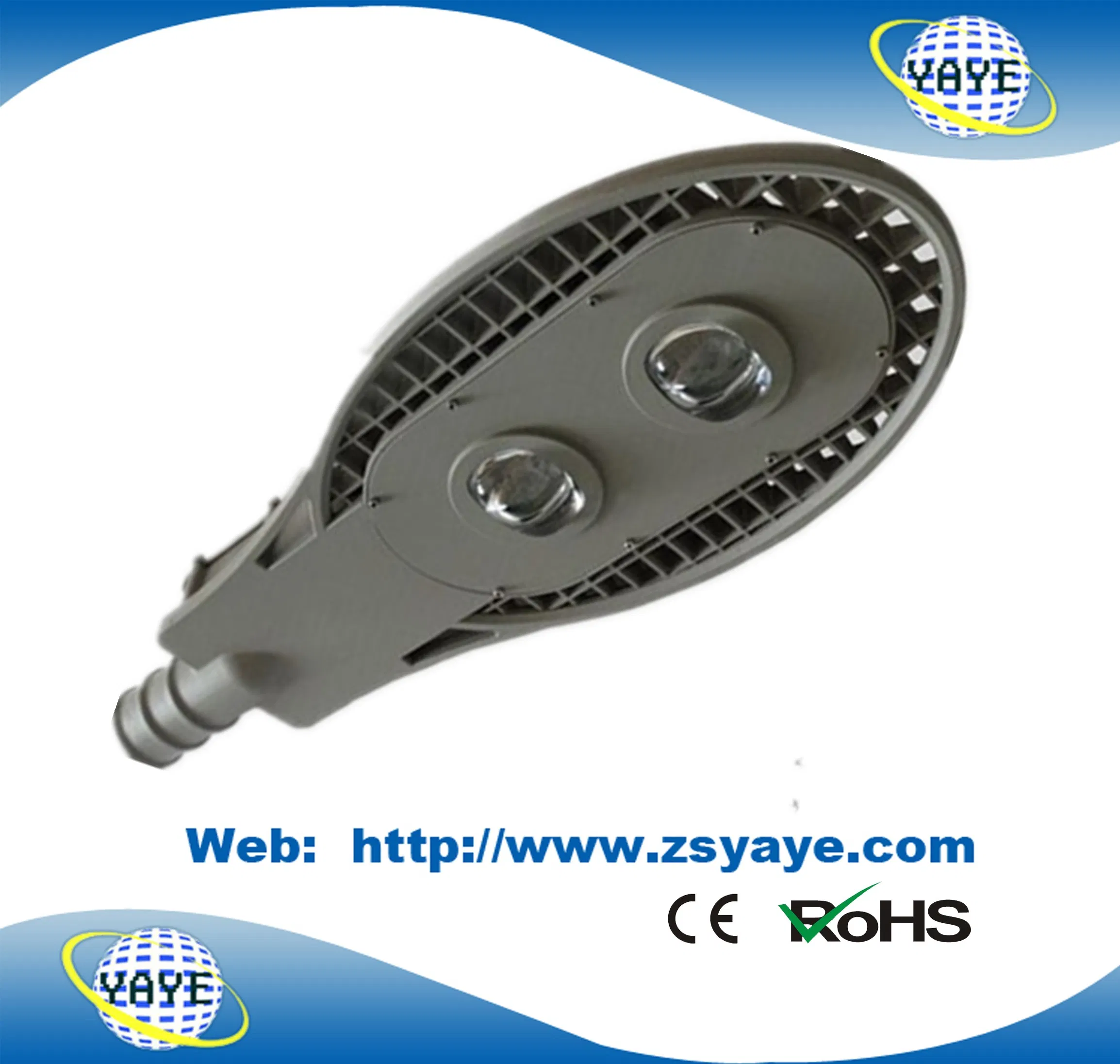 Yaye 18 COB 30W/50W/60W/100W/120W/150W/200W/250W High Power LED Street Light / COB 60W Dimmable LED Street Light with Warranty 2/3/5 Years