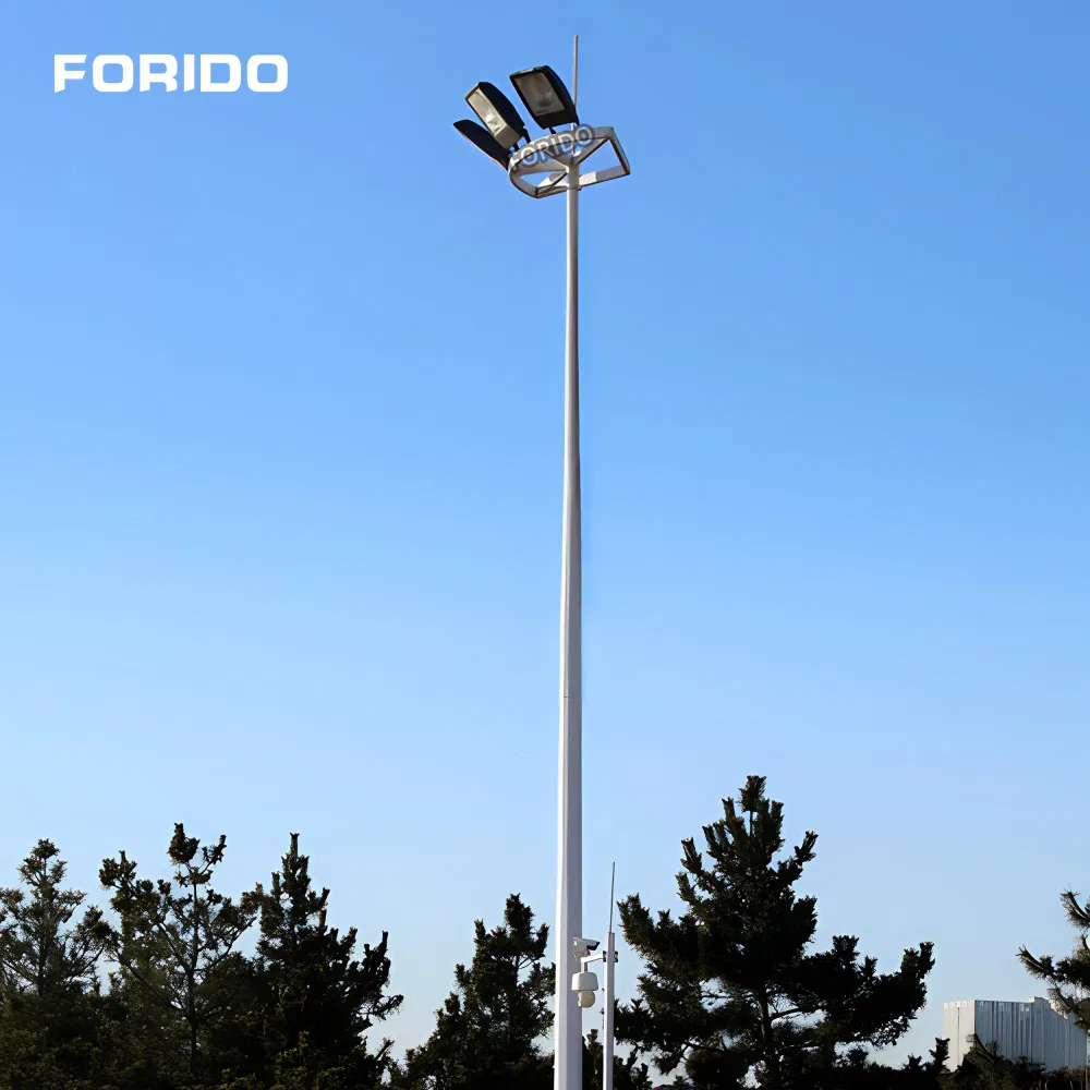 220V Forido Felt Fabric/Wooden Box LED Street Pole High Mast Light with CQC