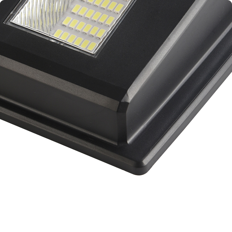 ABS All in One PIR Body Sensor Light Control Remote Solar Street Lamp 500W Garden Lamp