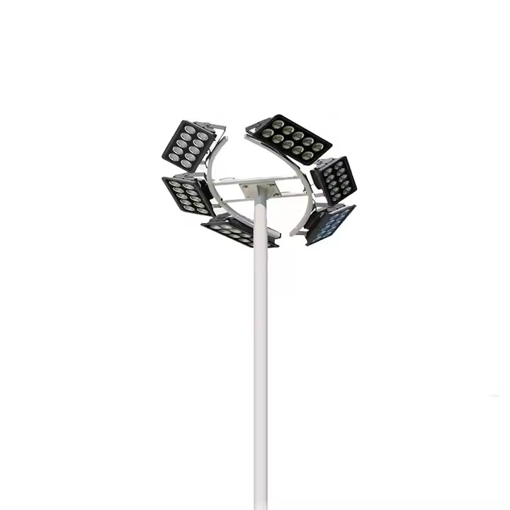 High Power 1200W 2400W 25m 30m High Mast Lighting Pole Tower Stadium Light Street Light