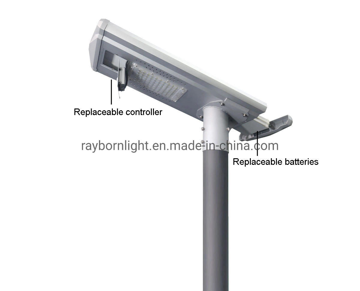 Outdoor Residential Park Garden Road LED Solar Street Light 80W with 3yrs Warranty