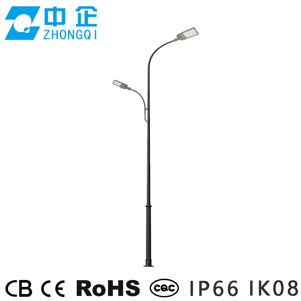 City Urban Public Lighting LED Street Light IP66 200lm/W 6500K Ik08 Zhaga Garden Lighting Customized Quality Waterproof Dimmable Sensor 5 Years Warranty OEM