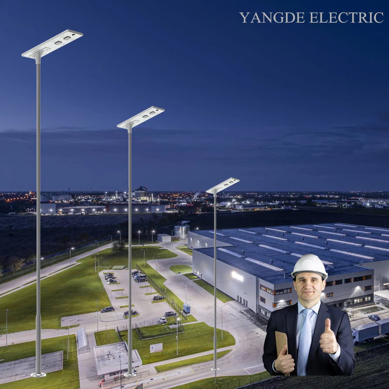 CE/ISO All-in-One Solar LED Garden/Street Lamp/Lighting/Light with Factory-Price