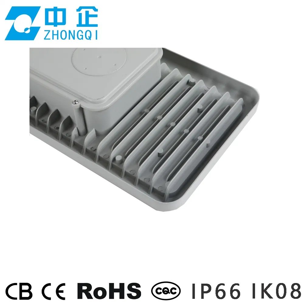 LED Street Light IP66 170lm/W 4000K Ik08 Zhaga High Lumen Anti-Glare Quality Waterproof Dali Dimmable Sensor 5 Years Warranty OEM ODM 120W 150W CE