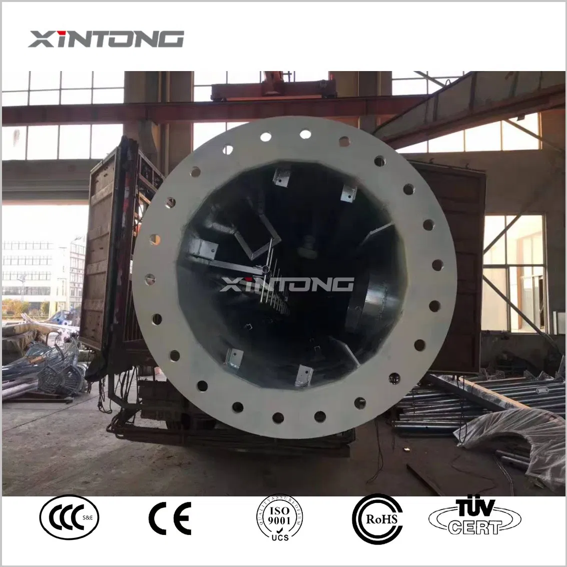 45m High Mast Pole Light for Stadium High Mast LED Street Light for Football Field