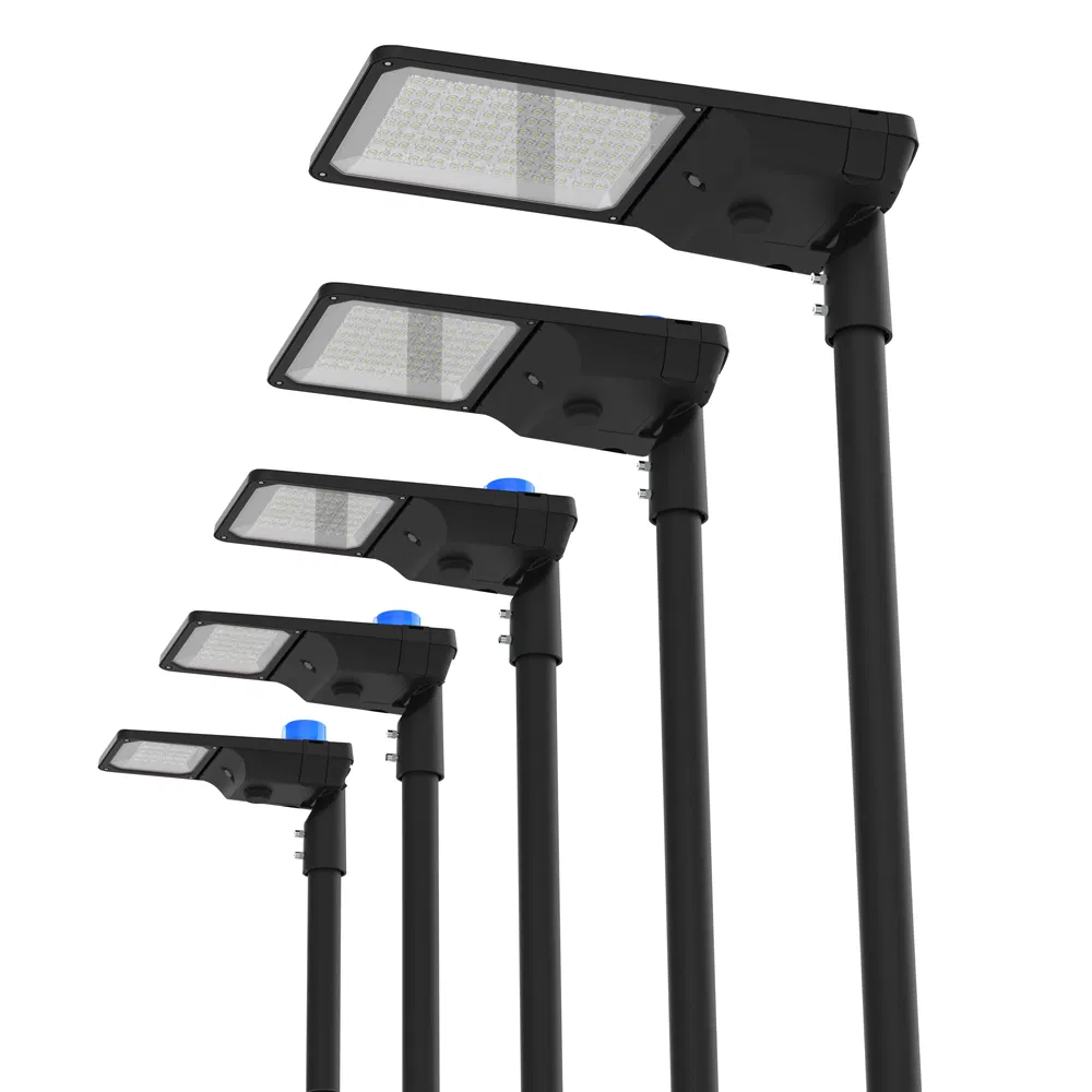 Outdoor Luminaire 50-300W Photocell Smart LED Street Road Light for Urban Roadway Public Area Lighting