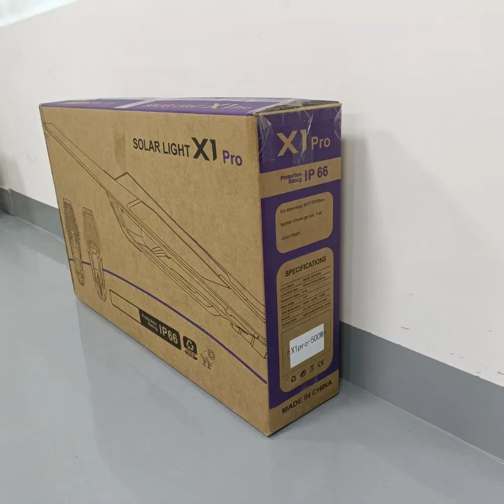 High-Power IP66 3.2V Battery Split 1800W LED Solar Street Light for Outdoor