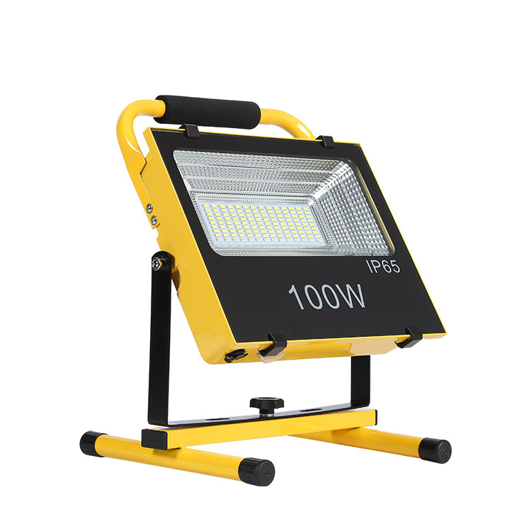 Solar Reflector Diecast Aluminum 200W Outdoor Street Garden Solar LED Flood Light with Remote