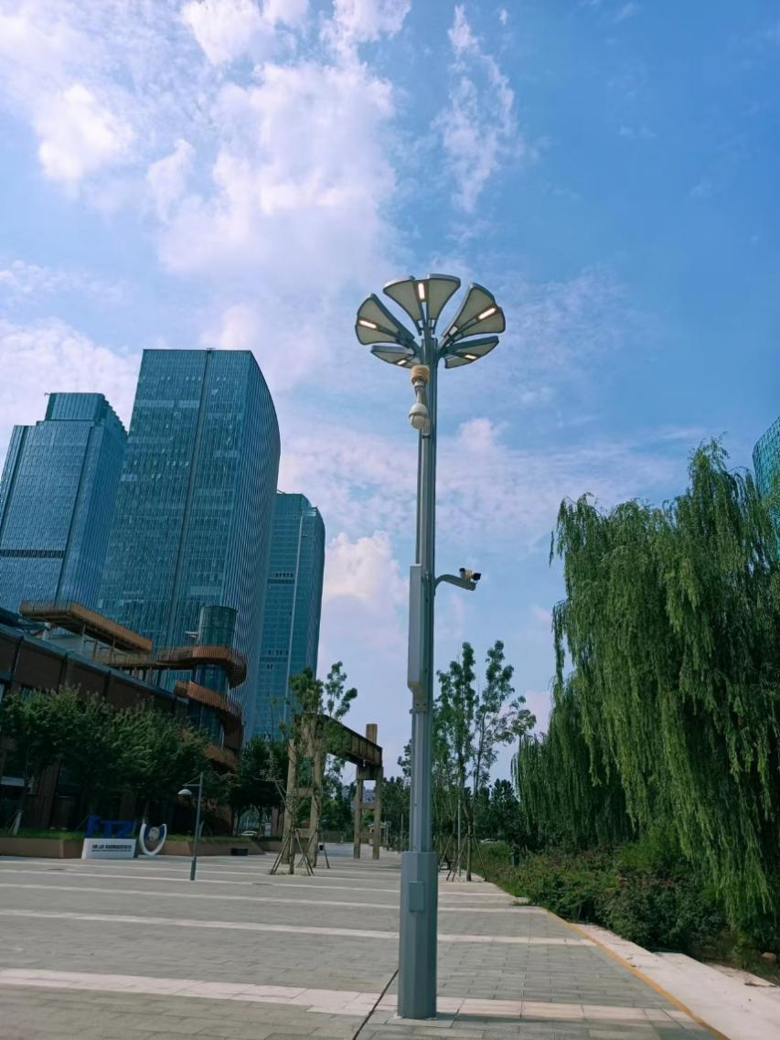 Smart Street Lights Poles Smart Light Pole Intelligent Light