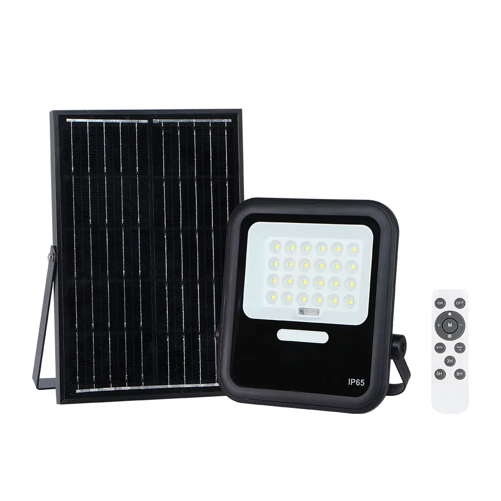 Rechargeable Waterproof IP65 Stadium Street Garden Outdoor Wall 50W 100W 150W 200W 250W 300W Smart Split Solar LED Flood Light