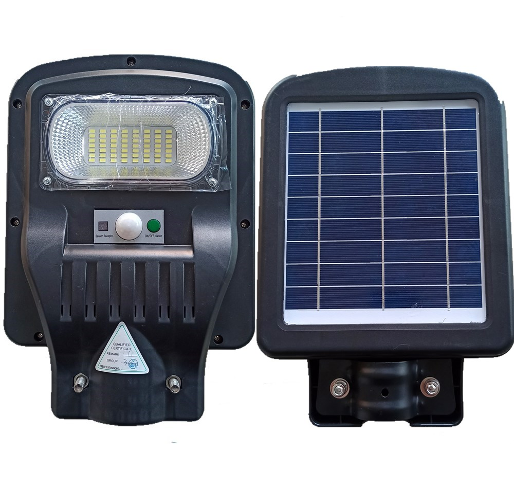 Yaye Low Price High Quality 50W All in One Solar Integrated LED Street Garden Light with Rador Control / Motion Sensor+ Remote Controller