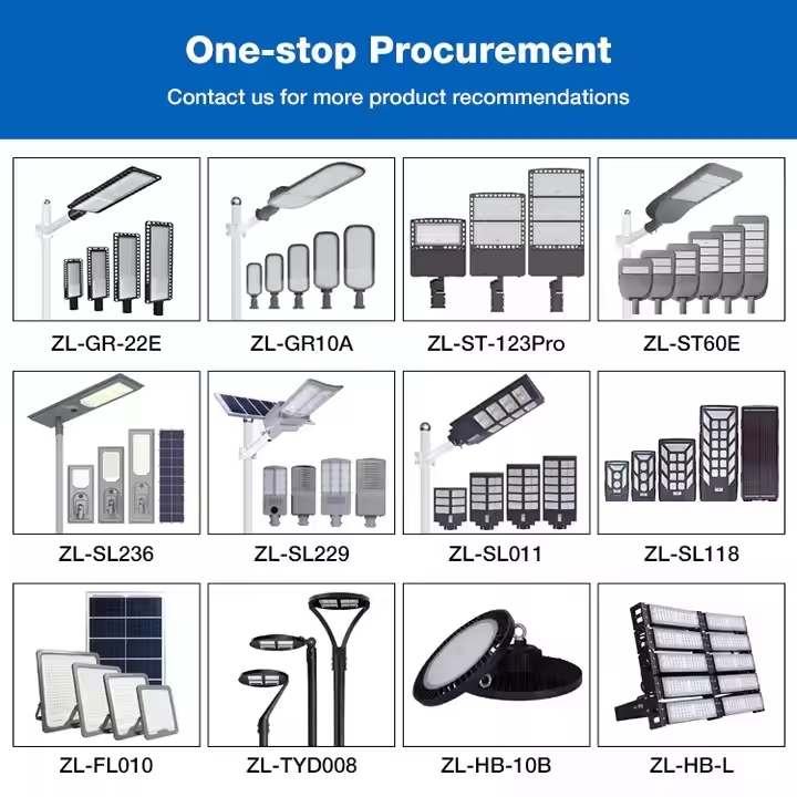 Hot Sale IP65 Waterproof Outdoor Aluminum 100W 200W 300W Integrated All in One LED Solar Street Light