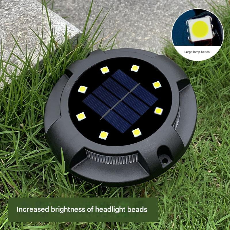 Outdoor Solar Light Wiring-Free Maintenance-Free LED Solar Ground Lights Suitable for Parks, Courtyards, Street Landscape Lighting