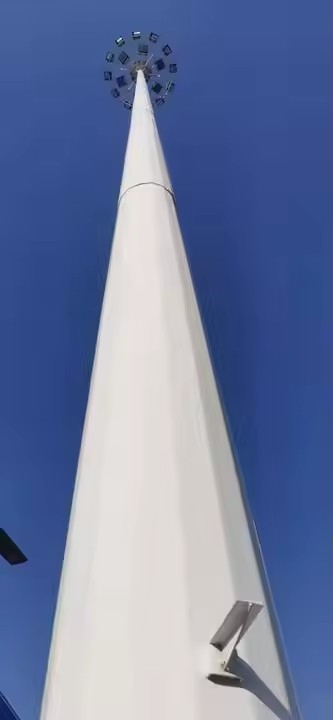 OEM Customized Outdoor Waterproof LED Flood Stadium Airport Solar Street High Mast Pole Light for Airport