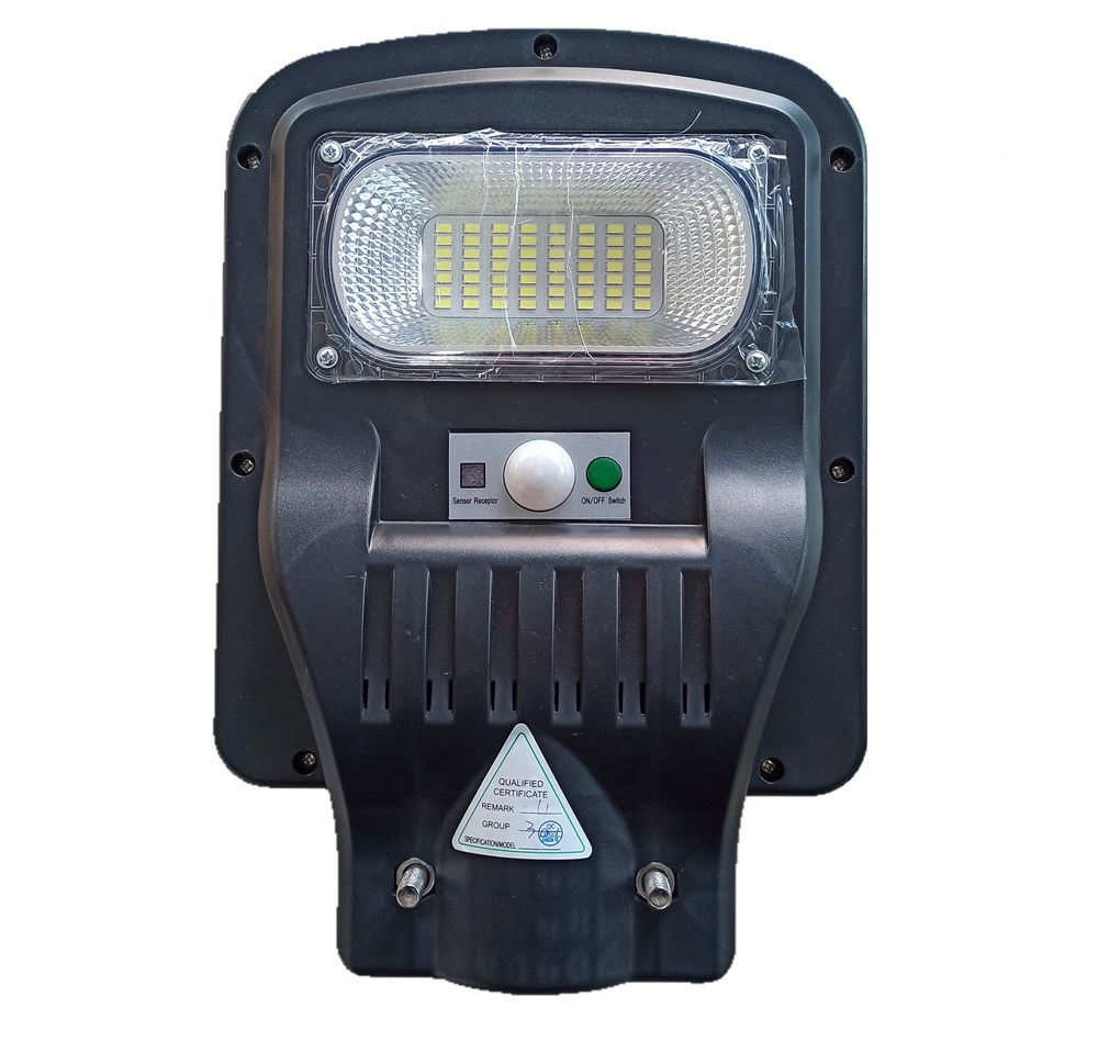 Yaye Low Price High Quality 50W All in One Solar Integrated LED Street Garden Light with Rador Control / Motion Sensor+ Remote Controller