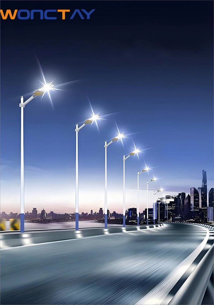 Waterproof IP 65 LED Street Light Energy Saving Solar Street Light