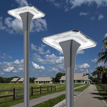 Outdoor Waterproof Solar Garden Landscape Park Residential LED Garden Lamp with Aluminium Housing, Sensor Lawn Light Lamp, Street Fence Lamp, LED Street Lamp