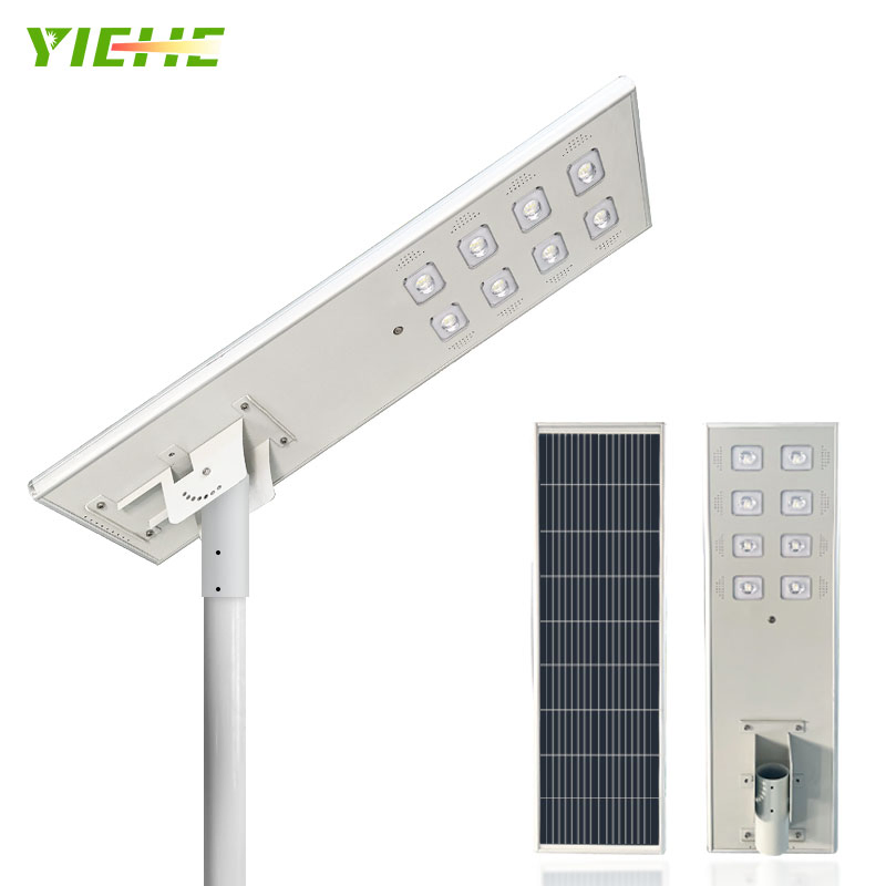 High-Brightness Solar Street Lights with 12 Eyes for Parks and Highways