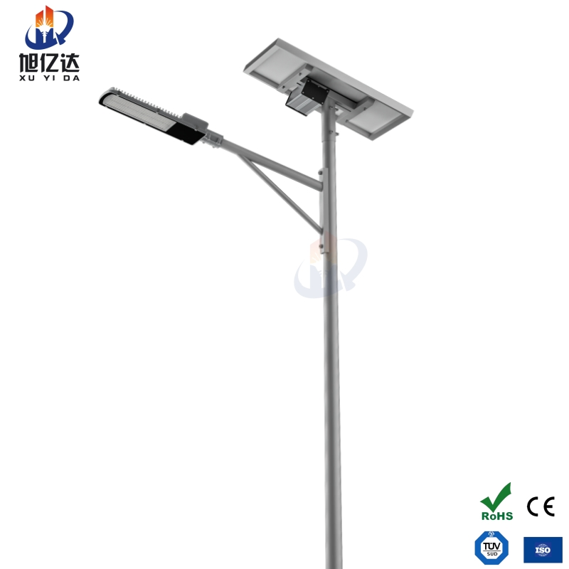 Outdoor Intelligent Road Lighting Aluminum IP65 LED Split Solar Street Light