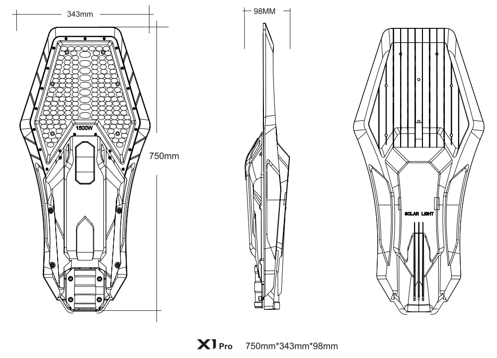 Production Dimensions
