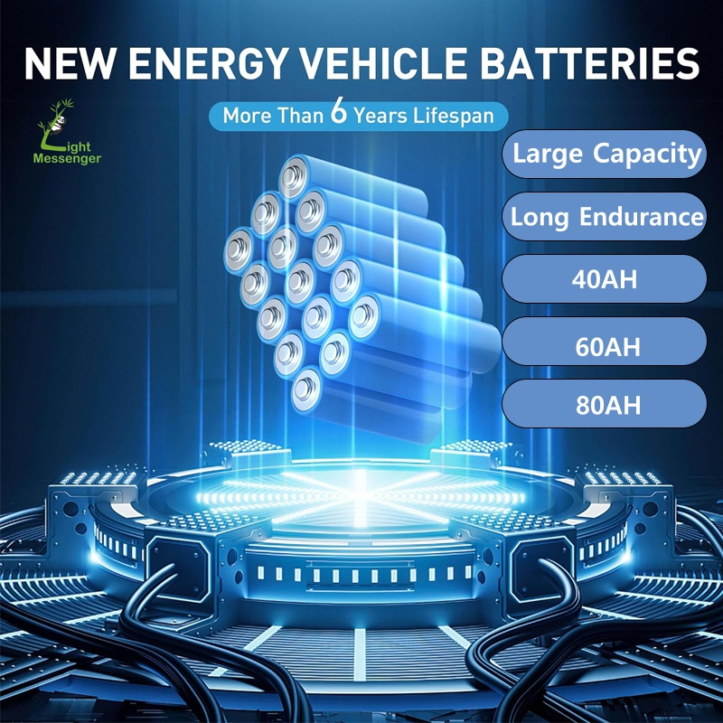 Light Messenger Customized Design Smart Highway Split Street Lighting 100W Road Waterproof LED Outdoor Solar Street Lamps