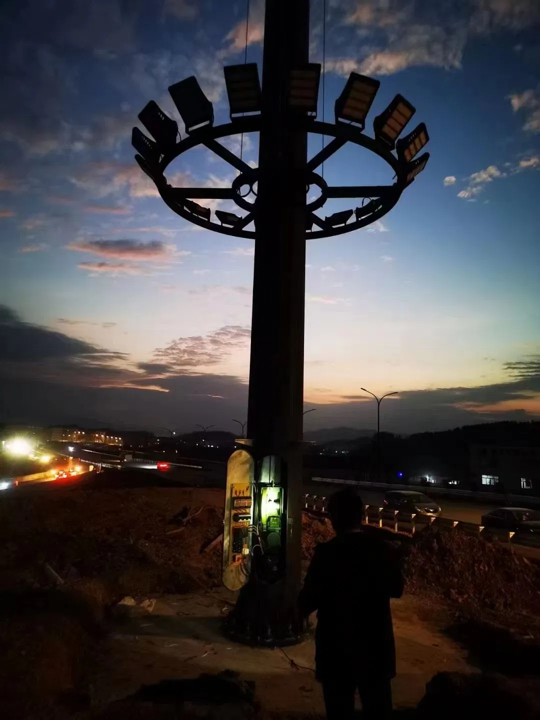 Newest Street Lighting Pole LED High Mast Light