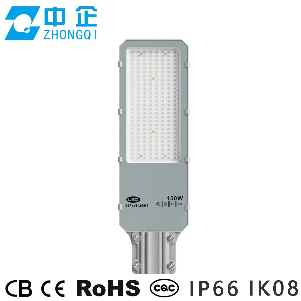 LED Street Light IP66 180lm/W 5000K Ik09 NEMA High Lumen Anti-Glare Quality Waterproof Dali Dimmable Sensor 5 Years Warranty OEM ODM 30W 40W 50W CE