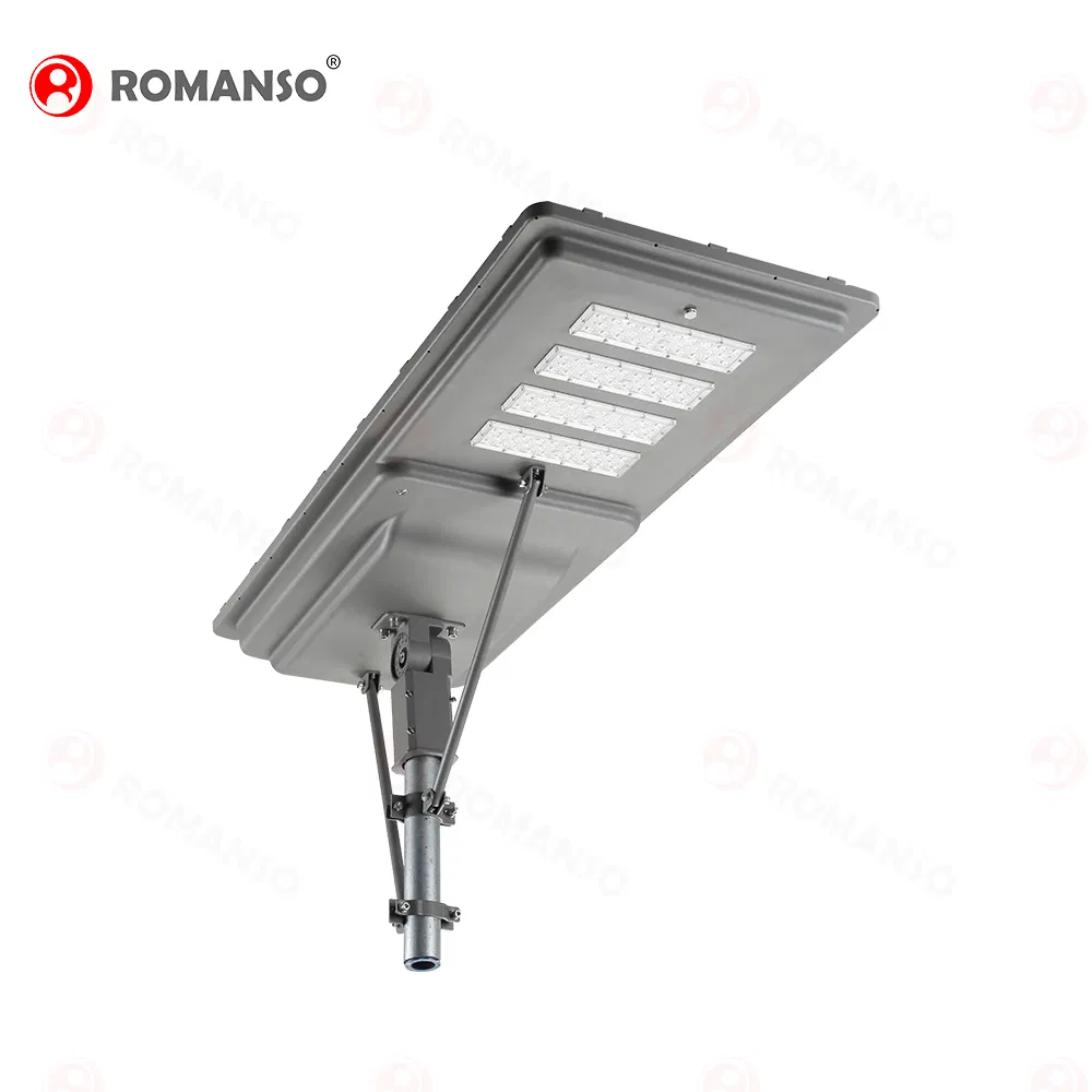 Commercial Waterproof High Mast Road Lamp 2700~6000K 6hrs PC Lens Solar Street Light 30W