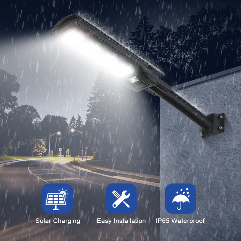 Daylight Control + Remote Street Home Lighting System Solar Lights LED Lamp Manufacture