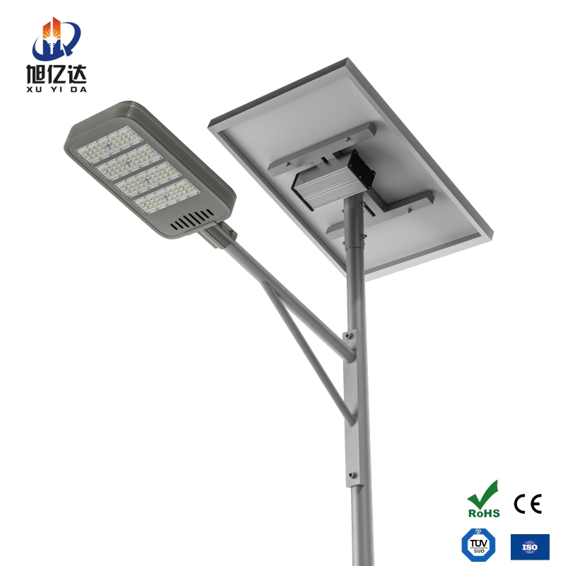 Outdoor Die-Cast Aluminum Alloy Garden/Highway/Road Single/Double-Arm 40W-200W Solar Lighting LED Street Lamp Light