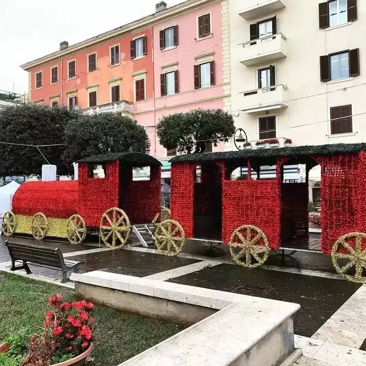 LED Train Landscape Decoration