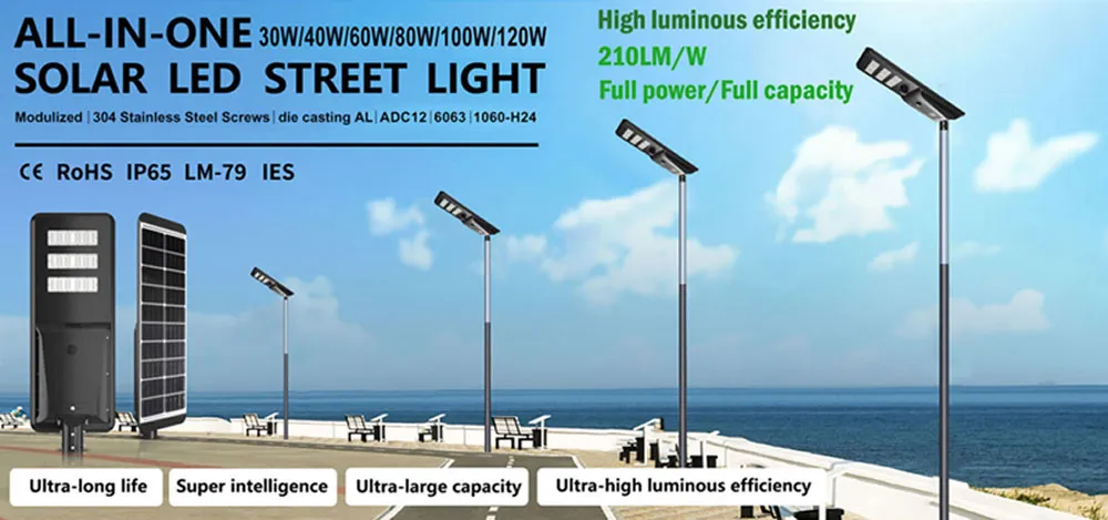 Solar Street Light Specs