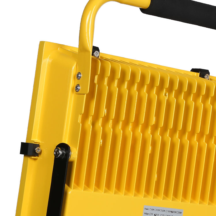 Solar Reflector Diecast Aluminum 200W Outdoor Street Garden Solar LED Flood Light with Remote